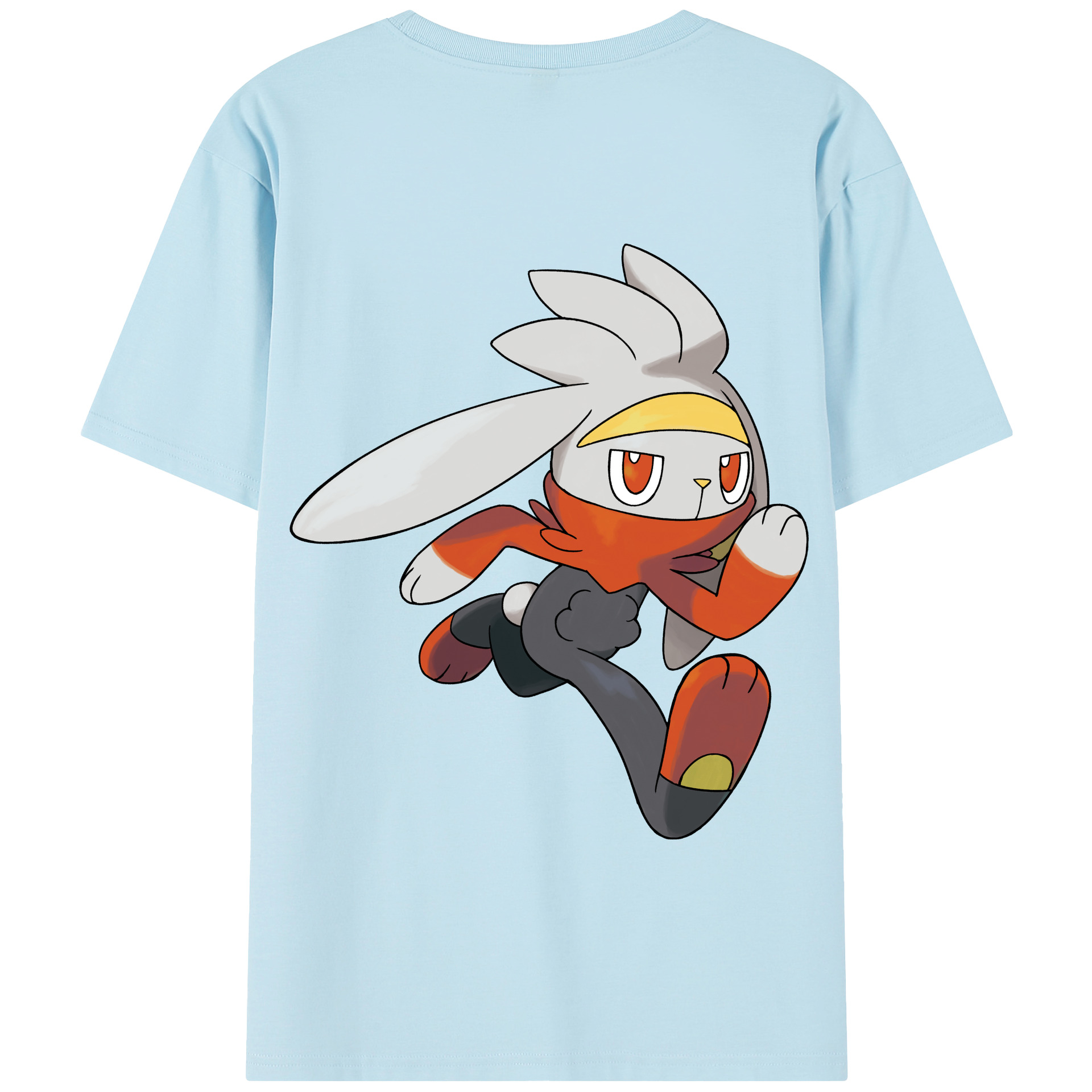 （画像用） ポケットモンスター Pokémon 綿100％半袖Tシャツ（背面プリント）